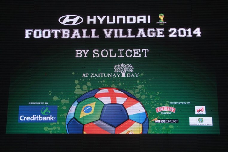 Hyundai Football Village 2014 at Zaitunay Bay